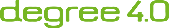 Logo Degree Projektlogo von Degree.