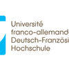 Blue-yellow-white logo of the Franco-German University